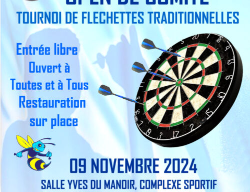 OPEN DE COMITE DARD GOULAINAIS 9 NOVEMBRE 2024